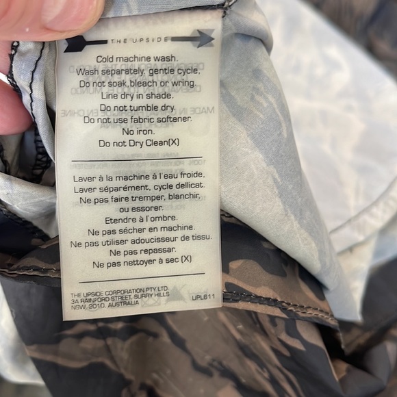THE UPSIDE CAMO WINDBREAKER, Medium - Picture 7 of 8
